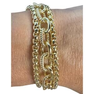 Three Chain Magnetic Clasp Bracelet - Waterproof